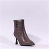 Una Healy Wild Cat Pointed Ankle Boot - Bronze Snake